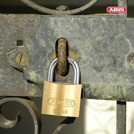 Brass 55/40 on a hasp