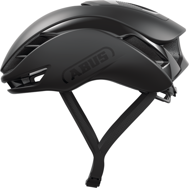 Load image into Gallery viewer, side view of velvet black  ABUS GameChanger 2.0 helmet #Color_Velvet Black
