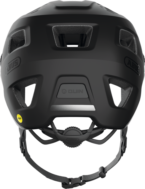 Load image into Gallery viewer, rear view of the velvet black MoDrop MIPS helmet.  #color_Velvet Black
