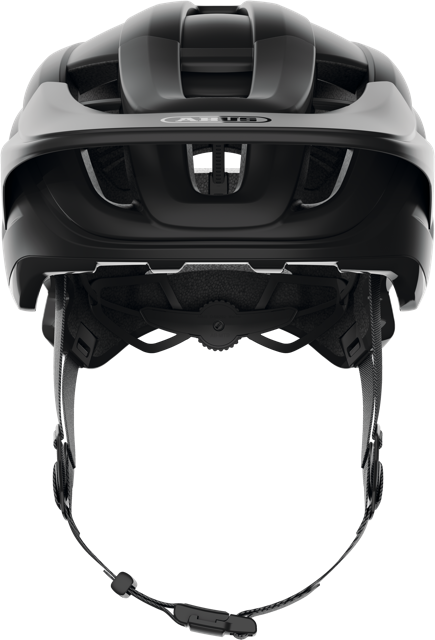 front view of velvet black ABUS CliffHanger MIPS Helmet