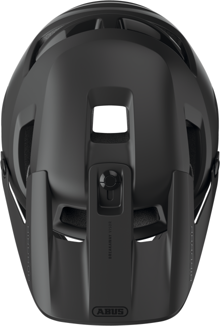 Load image into Gallery viewer, top view of velvet black ABUS AirDrop MIPS helmet #color_velvet black
