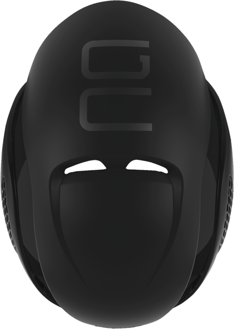 top view of velvet black GameChanger helmet