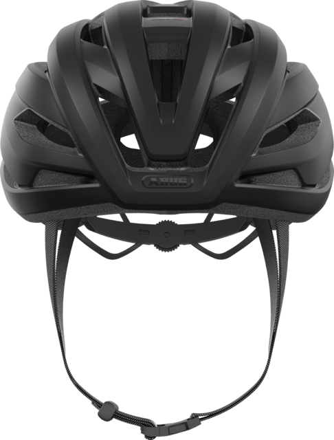 Load image into Gallery viewer, Front view of velvet black ABUS StormChaser. #color_velvet black
