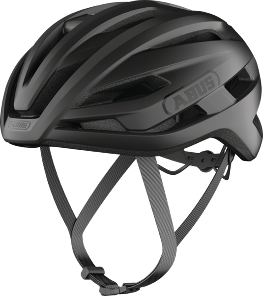 quarter view of velvet black ABUS StormChaser helmet
