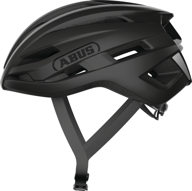 Load image into Gallery viewer, sidet view of velvet black ABUS StormChaser. #color_velvet black
