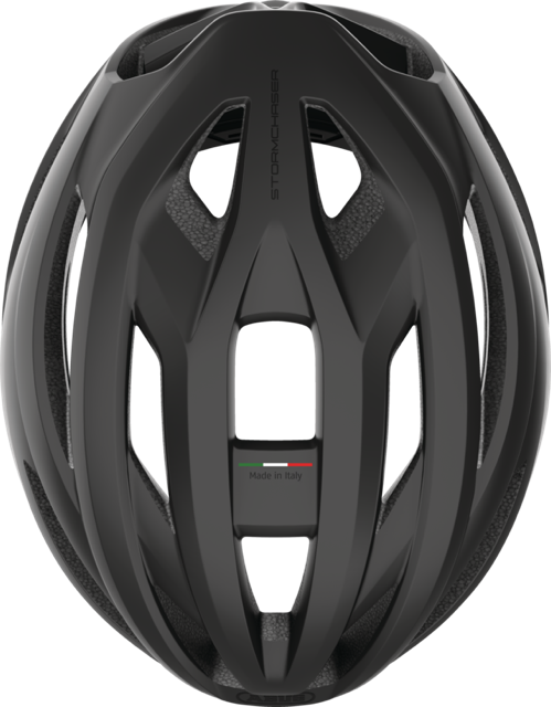 Load image into Gallery viewer, topt view of velvet black ABUS StormChaser #color_velvet black
