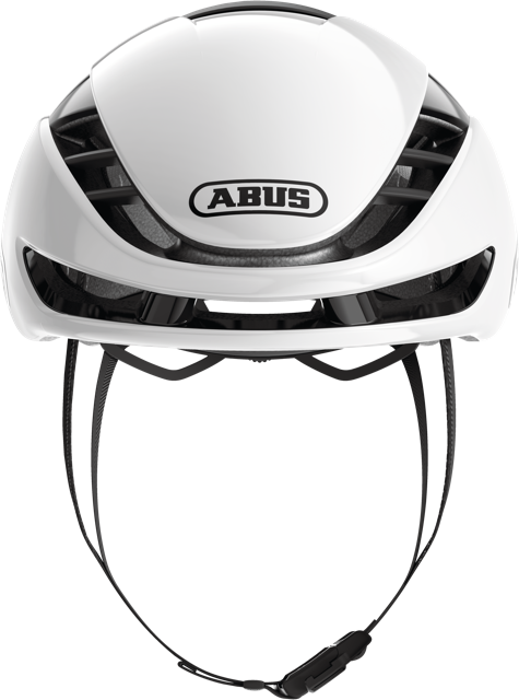 Load image into Gallery viewer, front view of the shiny white GameChanger 2.0 MIPS helmet.  #color_Shiny White
