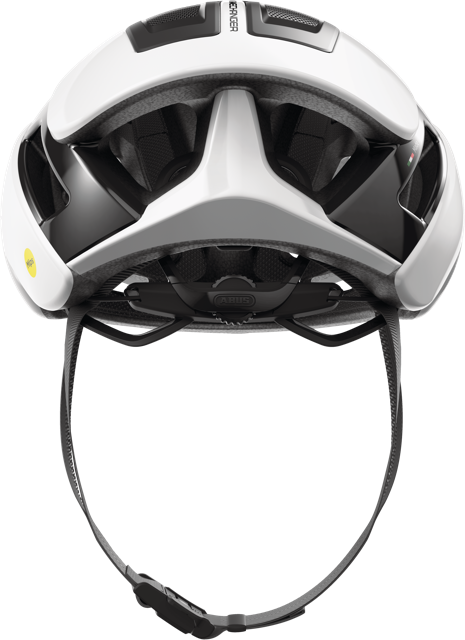 Load image into Gallery viewer, rear view of the shiny white GameChanger 2.0 MIPS helmet.  #color_Shiny White

