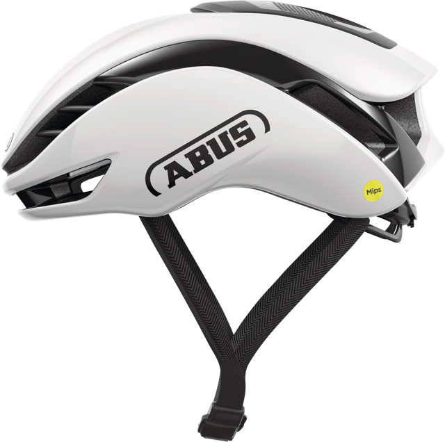 Load image into Gallery viewer, side view of the shiny white GameChanger 2.0 MIPS helmet.  #color_Shiny White
