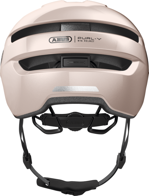 Load image into Gallery viewer, rear view of champagne gold ABUS PURL-Y helmet #color_champagne gold
