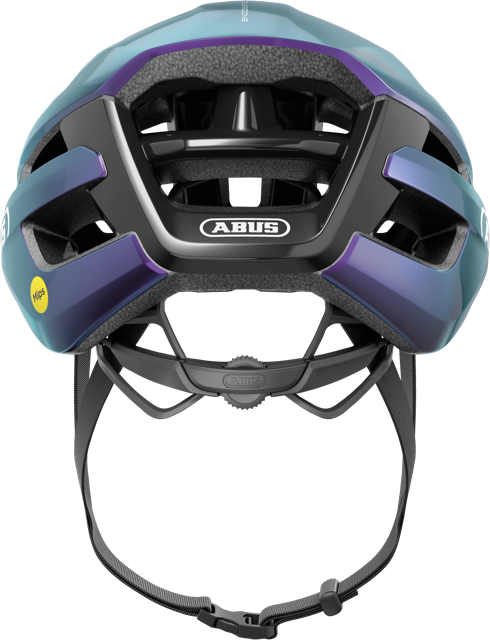 Load image into Gallery viewer, Rear view of flip flop purple ABUS PowerDome MIPS #color_flip flop purple
