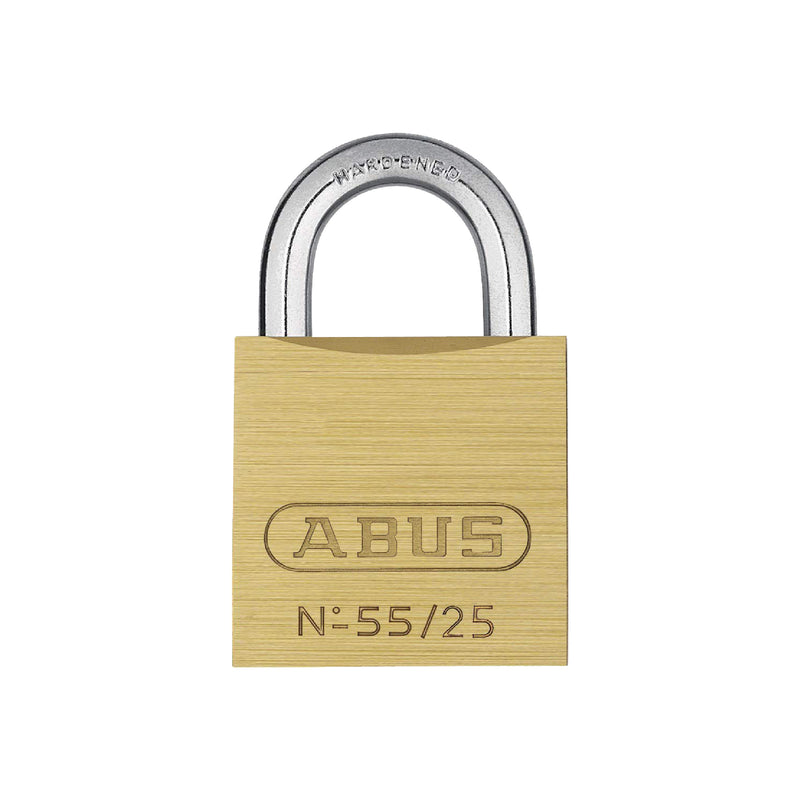 Load image into Gallery viewer, 55/25 Brass Padlock
