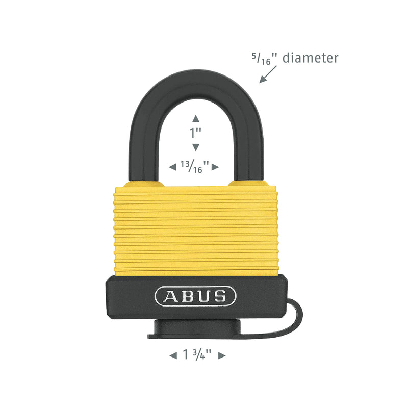 Load image into Gallery viewer, 70/45 Solid Brass Weatherproof Padlock
