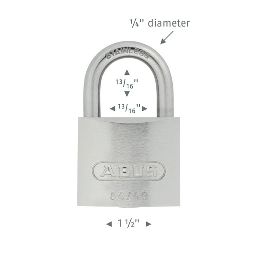 84IB/40 Solid Brass Weatherproof Padlock