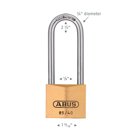 85/40HB63 Brass Padlock