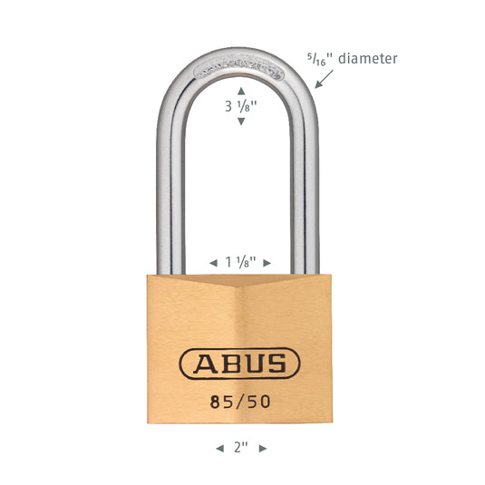 85/50HB80 Brass Padlock
