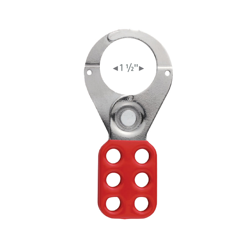 Load image into Gallery viewer, Steel Hasp Lockout Tagout STO702

