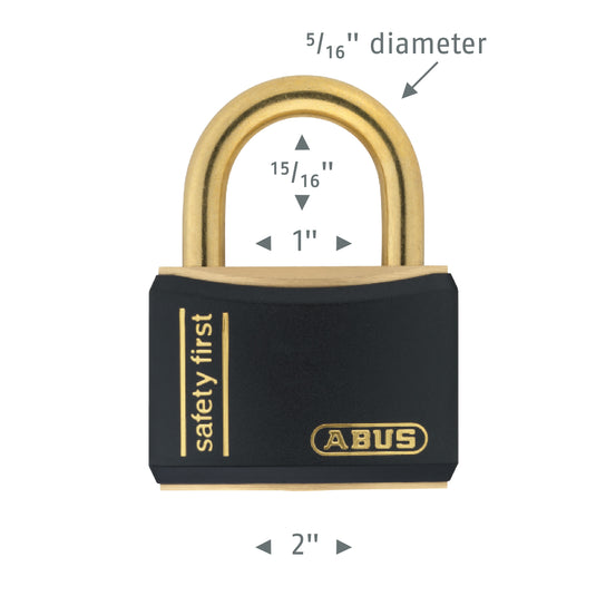 T84MB/50 Brass Padlock